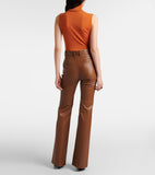 Tafira Leather Stretch Trousers