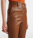 Tafira Leather Stretch Trousers
