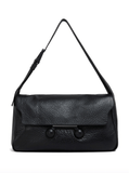 Trunk shoulder bag in black