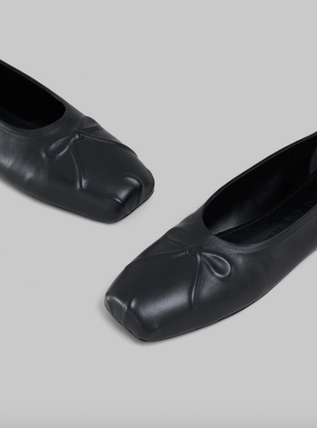 Little Bow ballet flat in black