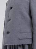 Grey jacket with Marni Symbol