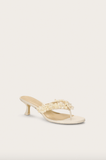 Avery white sandal