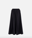 Circle skirt in technical voile fabric