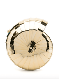 Sirena gold clutch
