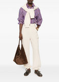 Striple purple Shirt