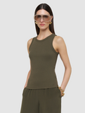 Yeux Cotton Rib Top