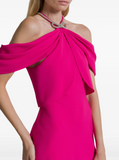 Cady evening dress with bow