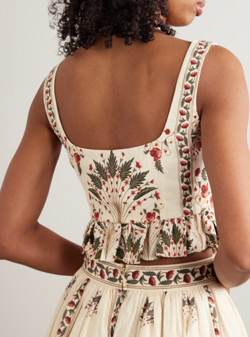 Eslabon Andes Cropped top