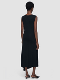 Cheikh Fluid Jersey Black Dress