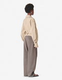 Loose-Fit belted jacket