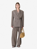 Fitted tailored jacket
