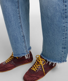 Bubble crop jeans