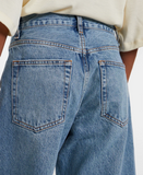 Bubble crop jeans