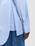 Ranya Cotton Stripe blue  Shirt