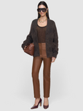 Duke Leather Stretch Trousers