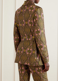 Satin Jacket with belt