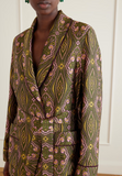 Satin Jacket with belt