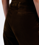 Cotton velvet trousers