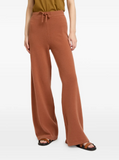 Merino knit wide leg trousers