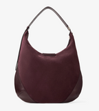 Bar Hobo Medium bag in deep merlot