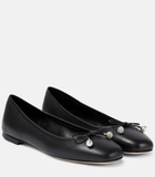 Elme black ballet flats