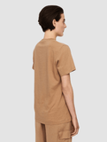 Cotton camel t-shirt