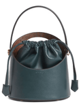 Saturno medium crossbody bag in green