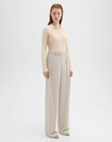 Double Pleat Pant in Admiral Crepe