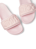 Fitz logo slides in pink