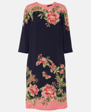 Floral shift dress