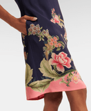 Floral shift dress