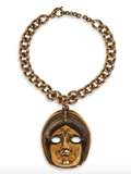 Face chain necklace