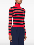 striped lurex sweater