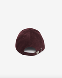 Greb Corduroy logo cap in burgundy