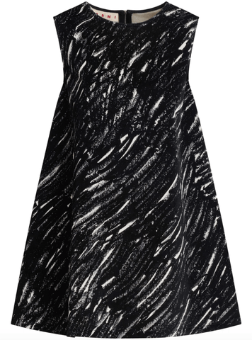 abstract mini dress