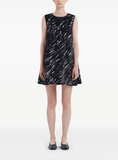 abstract mini dress