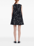 abstract mini dress