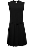 Black sleeveless dress