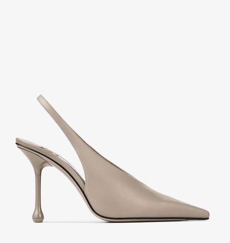 Isa 95 taupe leather pumps