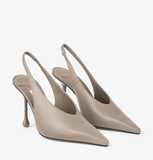 Isa 95 taupe leather pumps