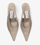 Isa 95 taupe leather pumps