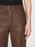 Le Slim Palazzo Leather in brown