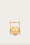 Pearl bag in gold