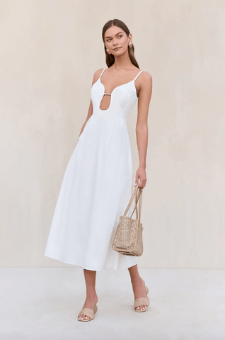 Ellaria white dress