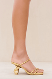 Seraphina gold sandal