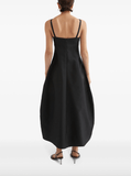 bustier-style midi dress