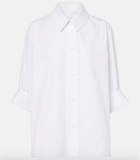 Boxy cotton shirt