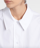 Boxy cotton shirt