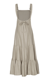 Cartao Postal Linen Maxi Dress