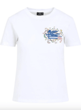 Pegaso-embroidered T-shirt